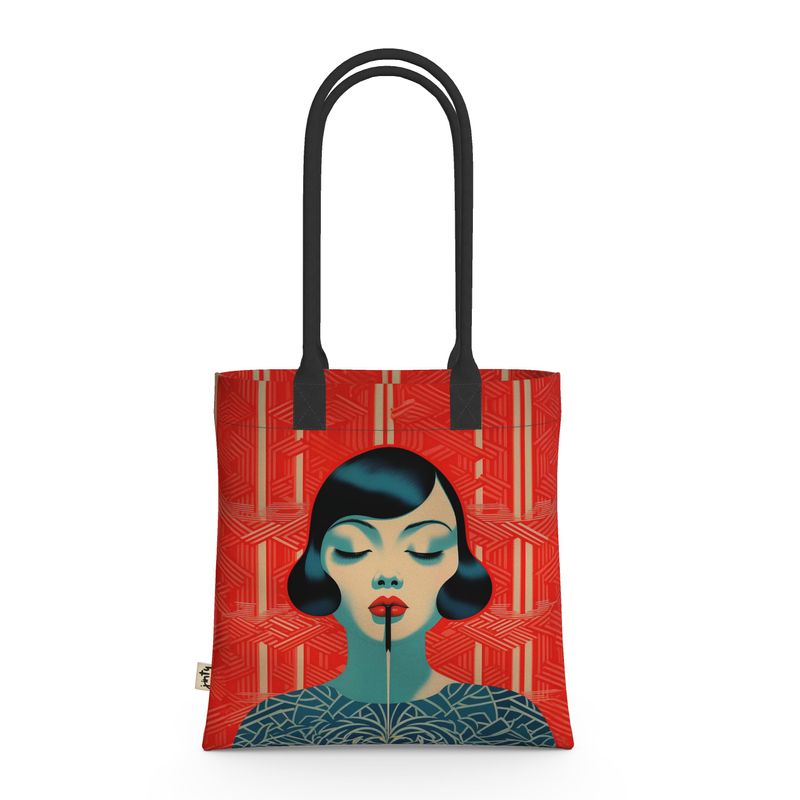 Tote Bag in Neoprene - Vivi - Jinty Designs