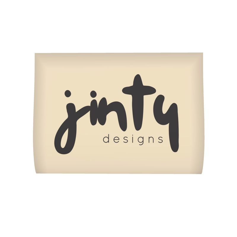 Parachute Shopper Bag, Red Feather Fans - Jinty Designs