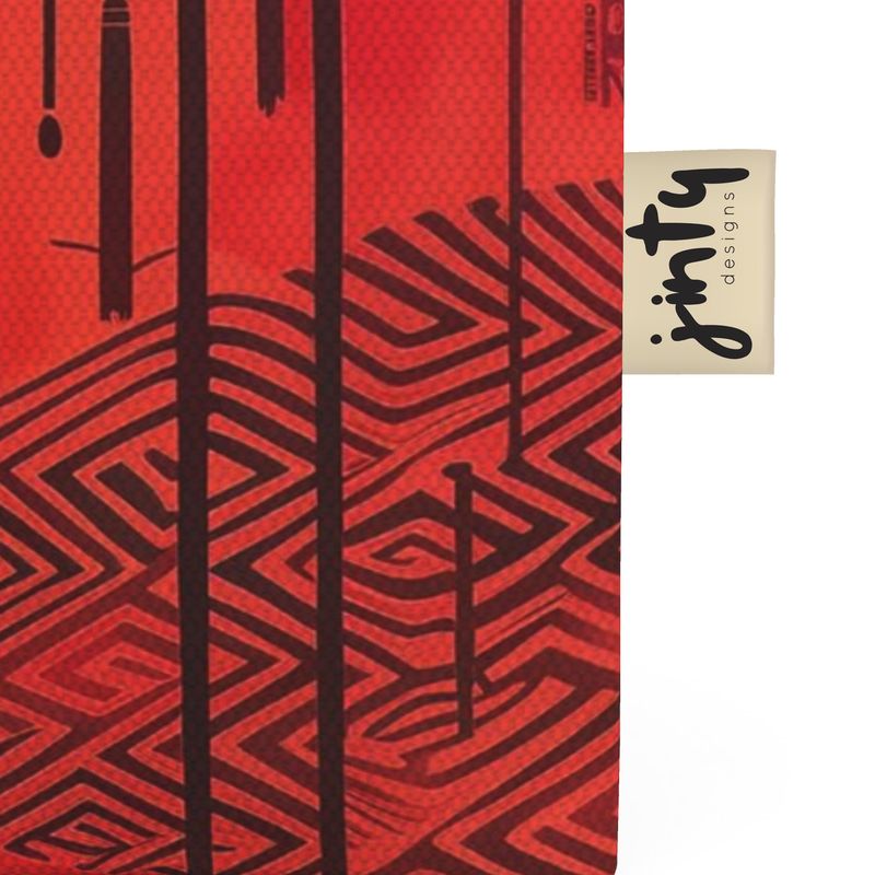 Organic Cotton Mini Tote Bag - Sienna - Jinty Designs