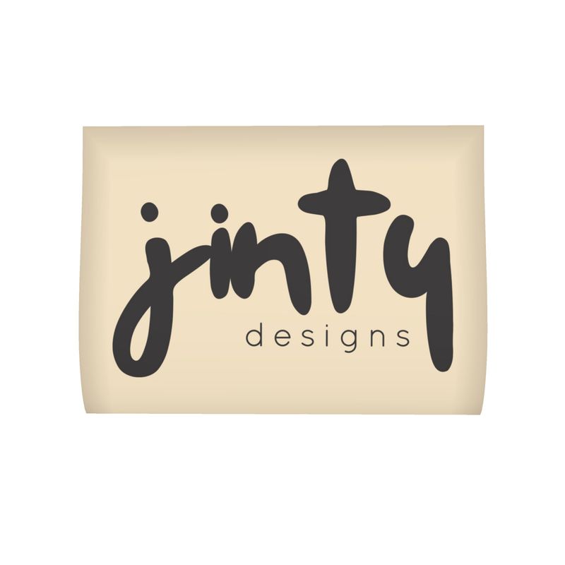 Parachute Shopper, Indigo Block Flowers - Jinty Designs