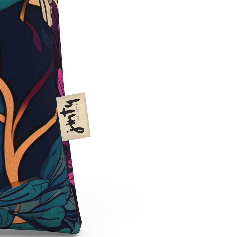 Tote Bag in Neoprene - Imperial Garden - Jinty Designs