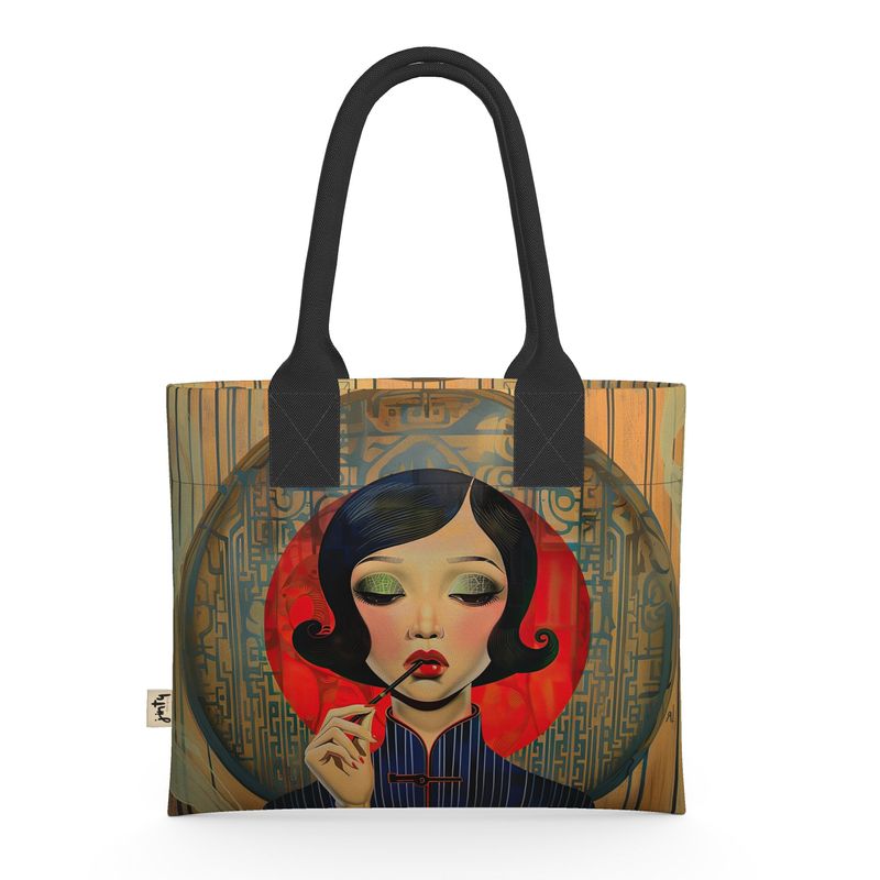 Mini Tote in Neoprene, Rui - Jinty Designs
