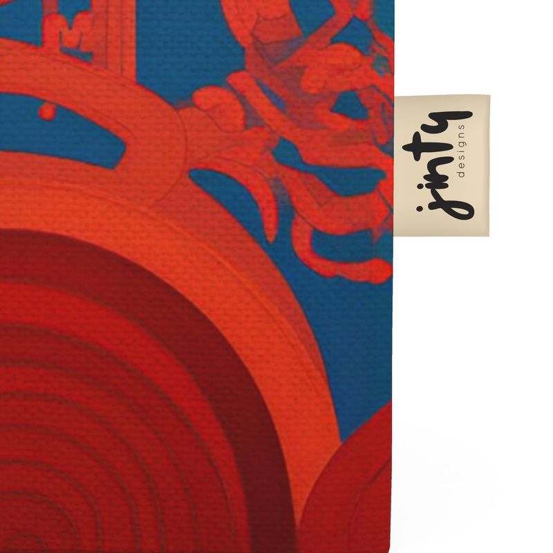 Organic Cotton Mini Tote - Sora - Jinty Designs