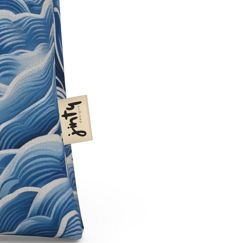 Tote Bag in Neoprene, Yuki - Jinty Designs