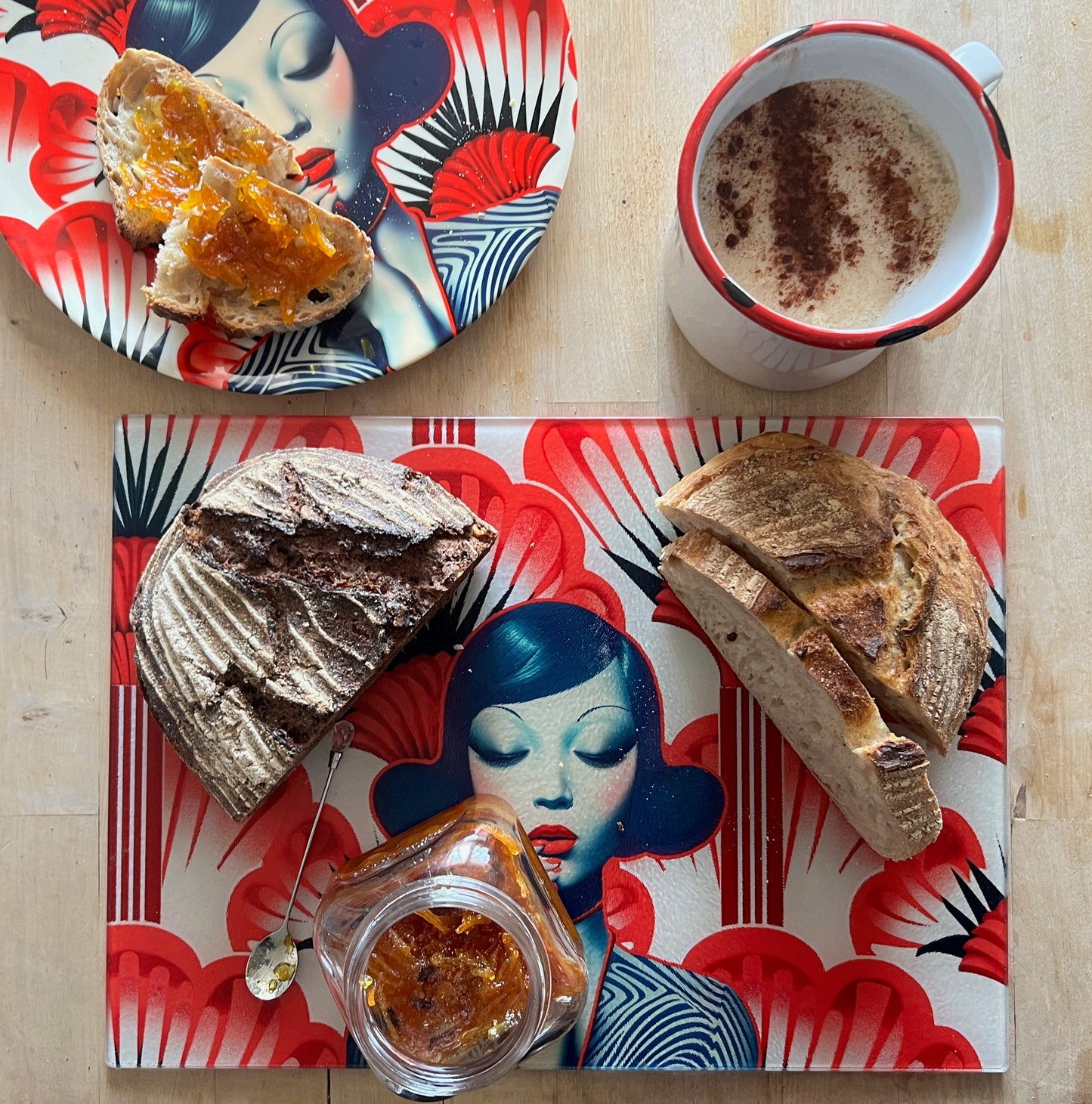 MEI Collection: Fine Bone China Plate - available in 3 sizes. - Jinty Designs