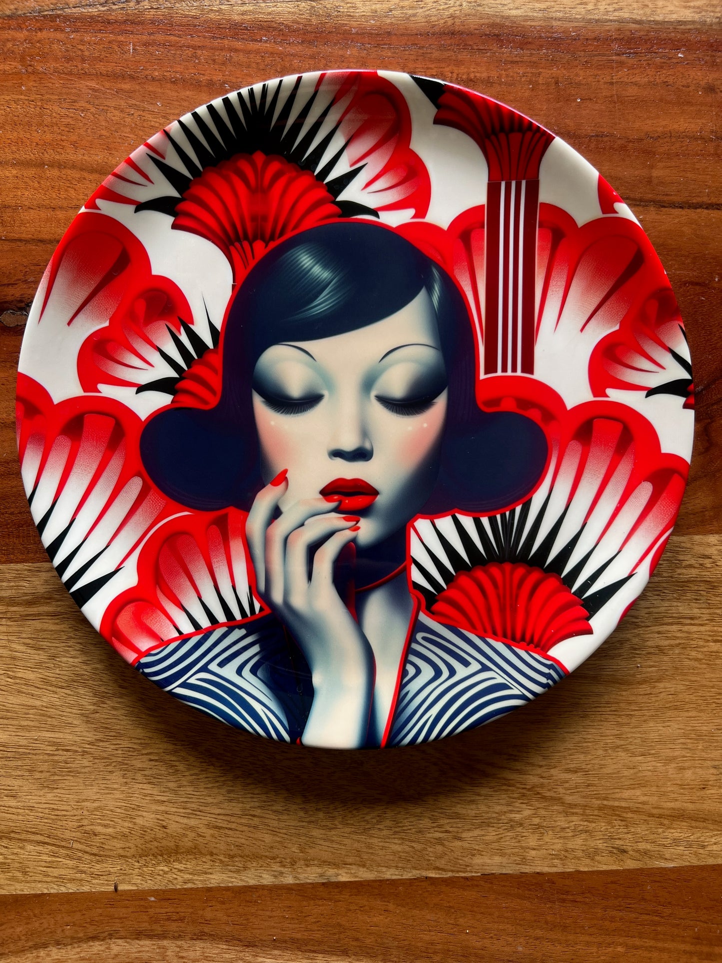 MEI Collection: Fine Bone China Plate - available in 3 sizes. - Jinty Designs