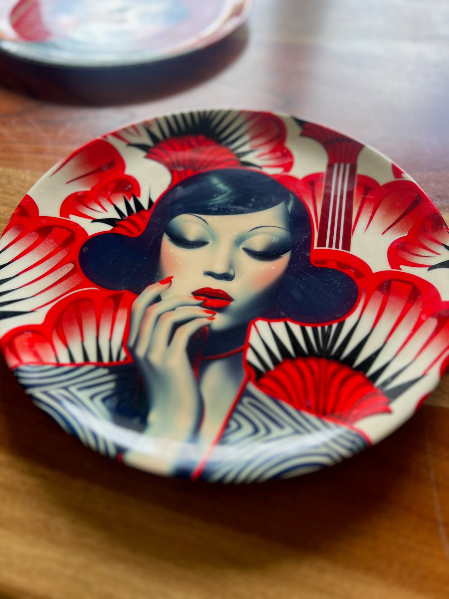 MEI Collection: Fine Bone China Plate - available in 3 sizes. - Jinty Designs