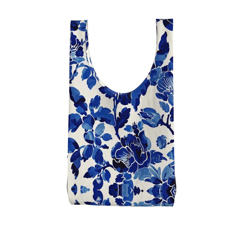 Parachute Shopper Bag, China Flowers