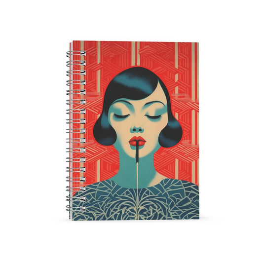 Spiral Notebook, Red Shanghai Girl