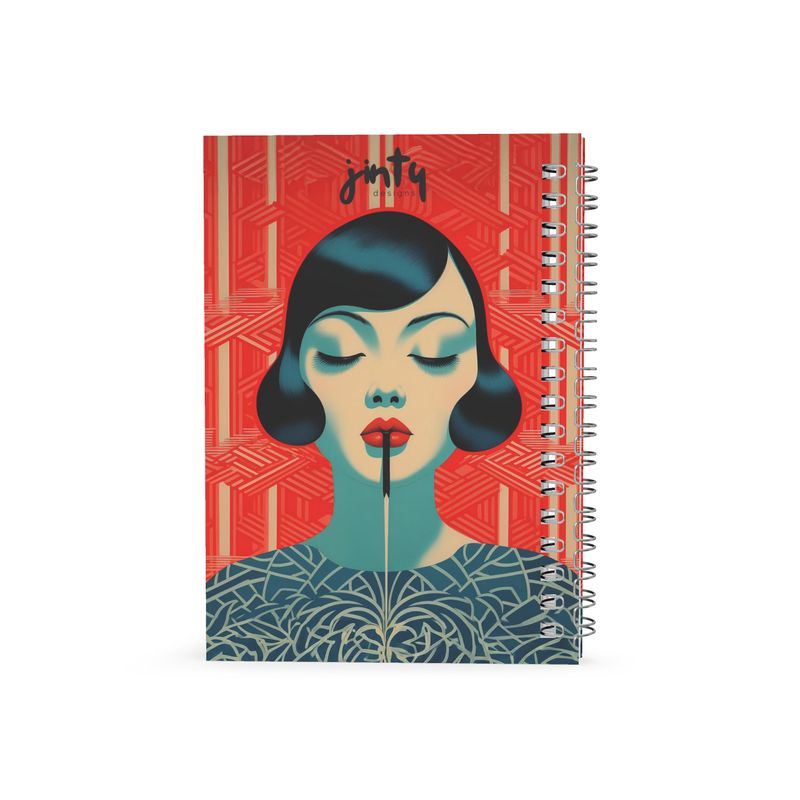 Spiral Notebook, Red Shanghai Girl