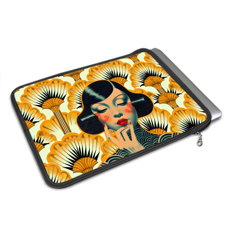 MacBook Air Cover,Yellow Shanghai Girl