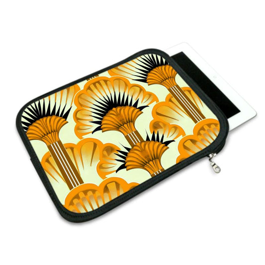 IPad Case, Yellow Feather Fans