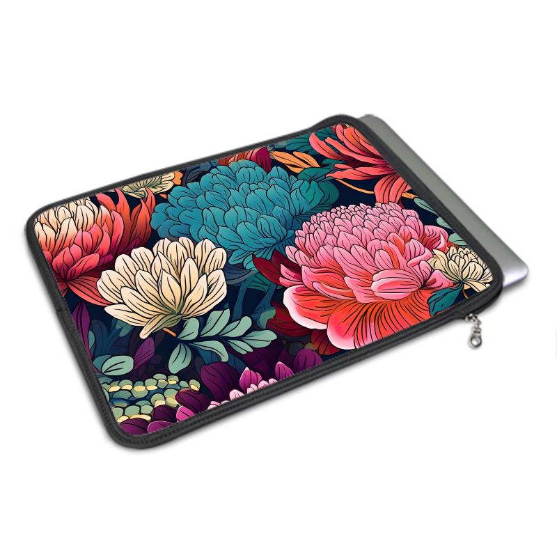 MacBook Air Cover, Asian Flowers