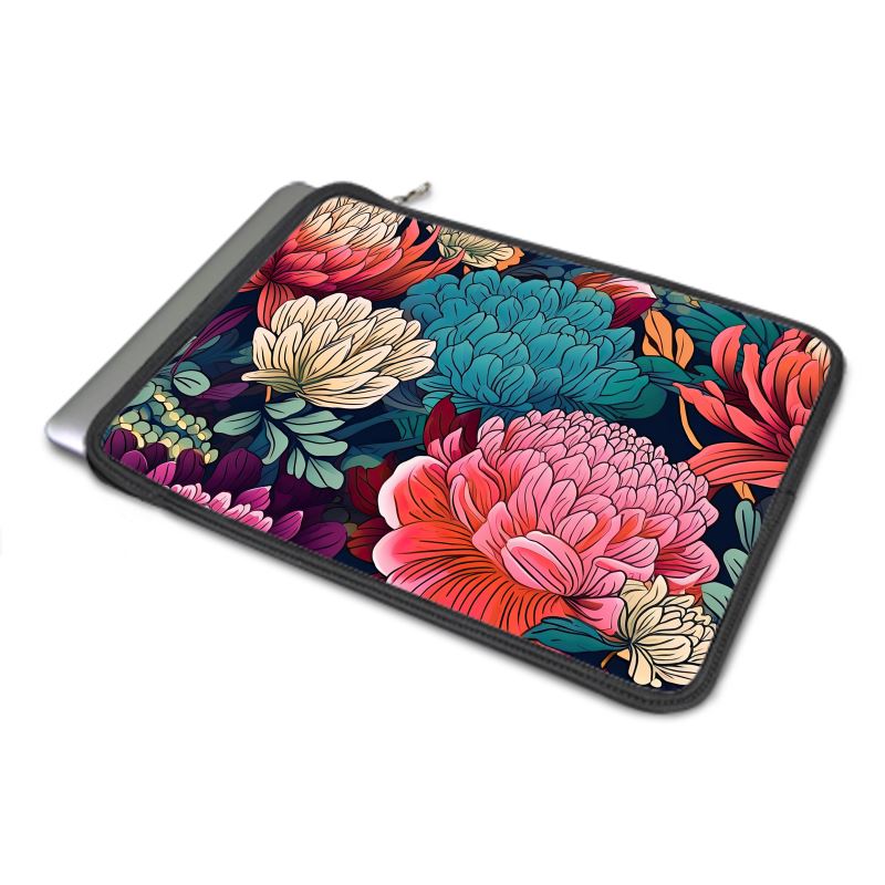 MacBook Air Cover, Asian Flowers