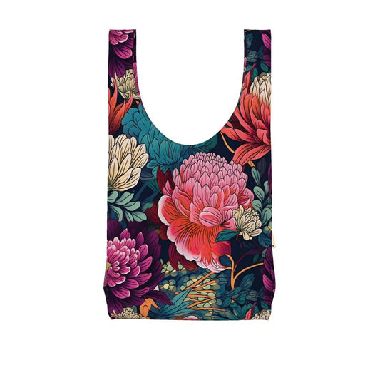 Parachute Shopper, Asian Flowers