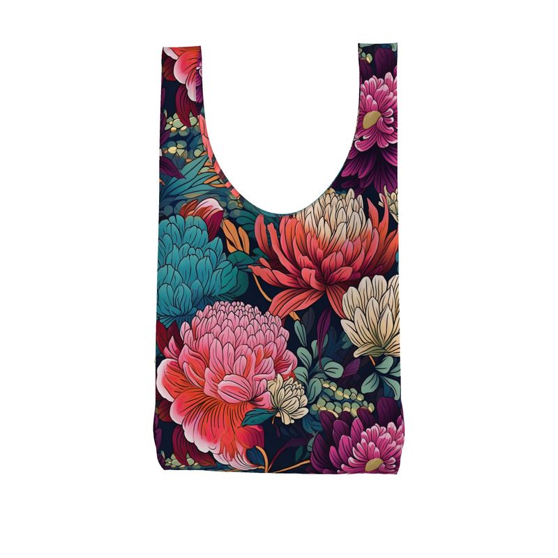 Parachute Shopper, Asian Flowers