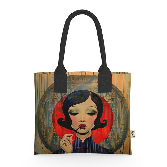 Mini Tote in Neoprene, Rui - Jinty Designs