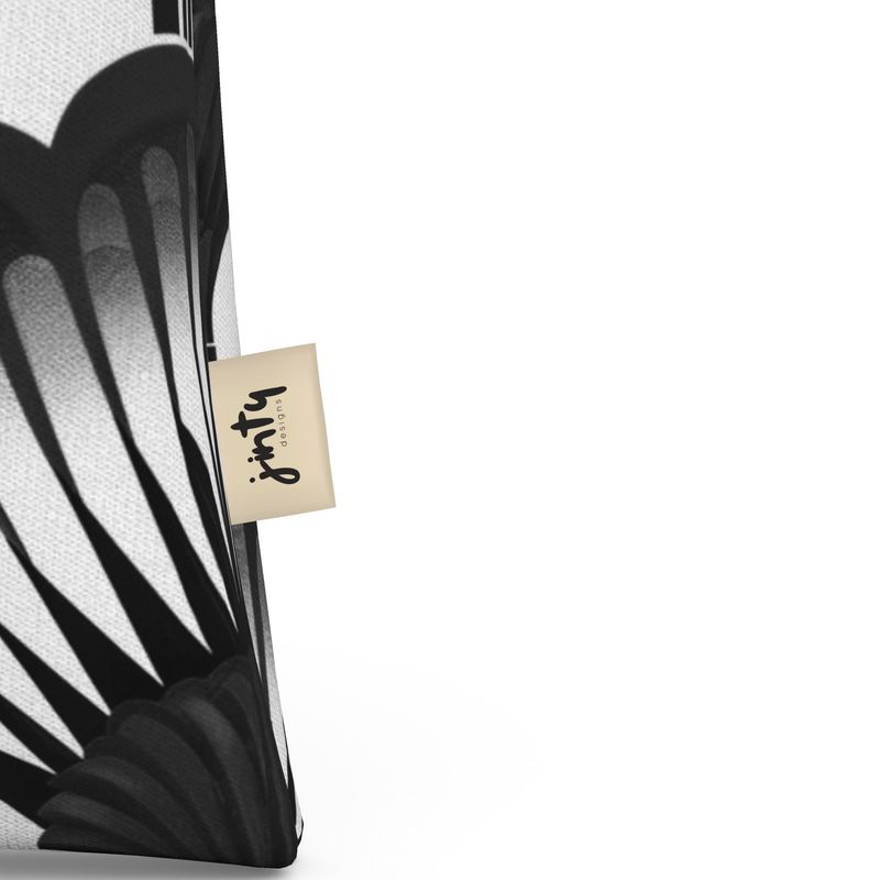 Tote Bag in Neoprene - Noir - Jinty Designs