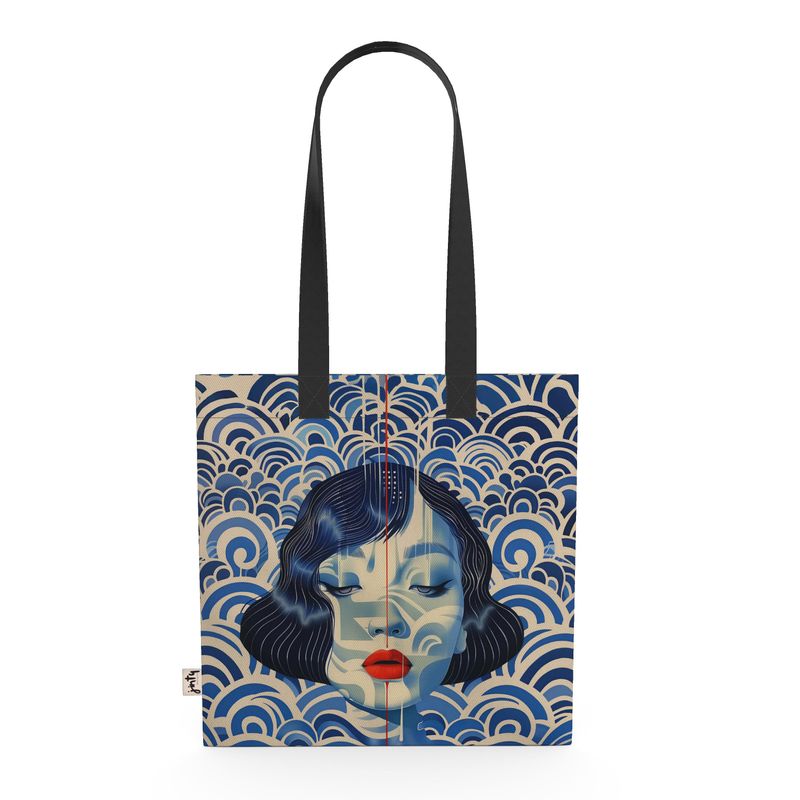 Organic Cotton Tote Bag - Mira - Jinty Designs