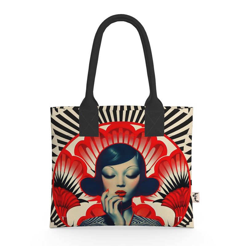 Mini Tote in Neoprene -  Mei - Jinty Designs