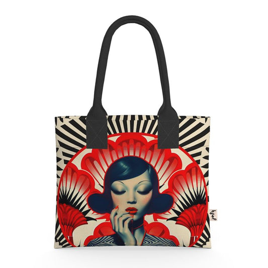Mini Tote in Neoprene -  Mei - Jinty Designs