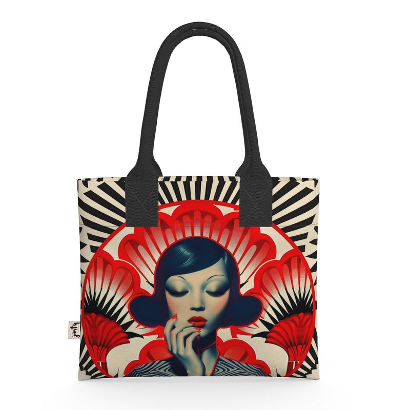 Mini Tote in Neoprene -  Mei - Jinty Designs