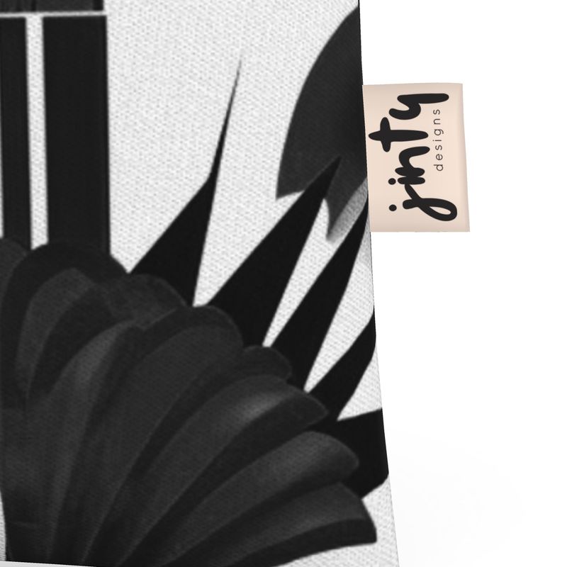 Mini Tote in Neoprene, Noir - Jinty Designs