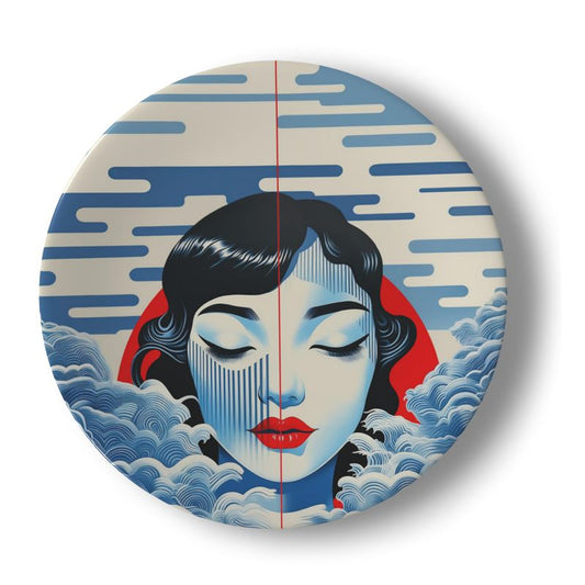 YUKI Collection: Fine Bone China Plate - available in 3 sizes - Jinty Designs